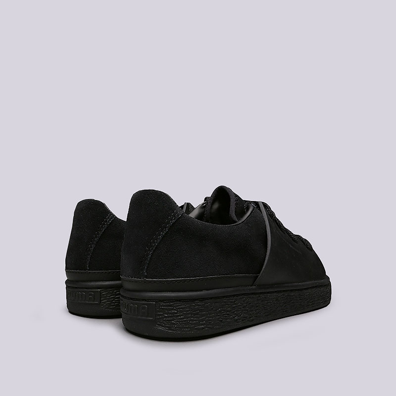 мужские черные кроссовки PUMA Suede HAN 36589201 - цена, описание, фото 4